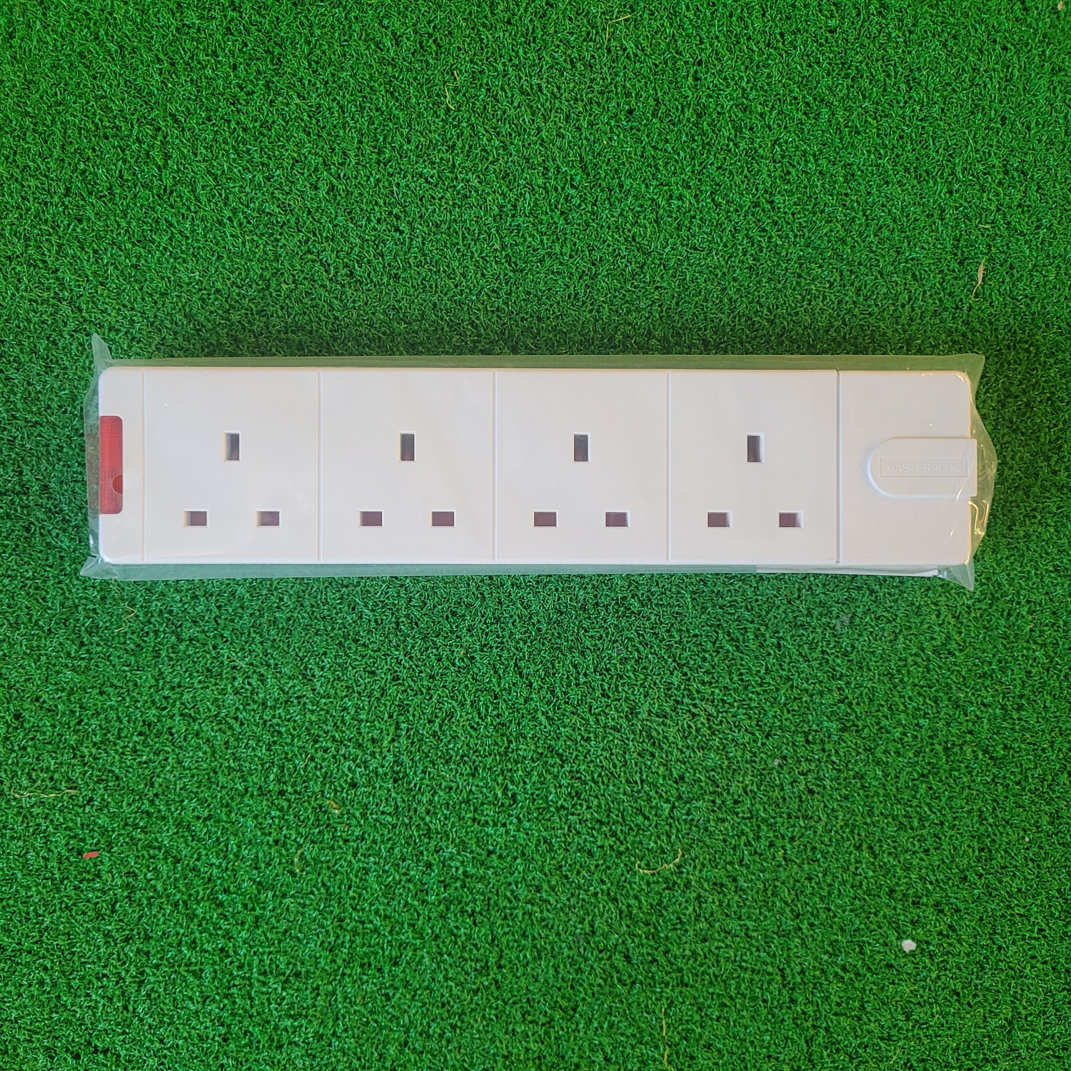 13A 4-GANG MASTERPLUG UNFUSED TRAILING REWIREABLE SOCKET