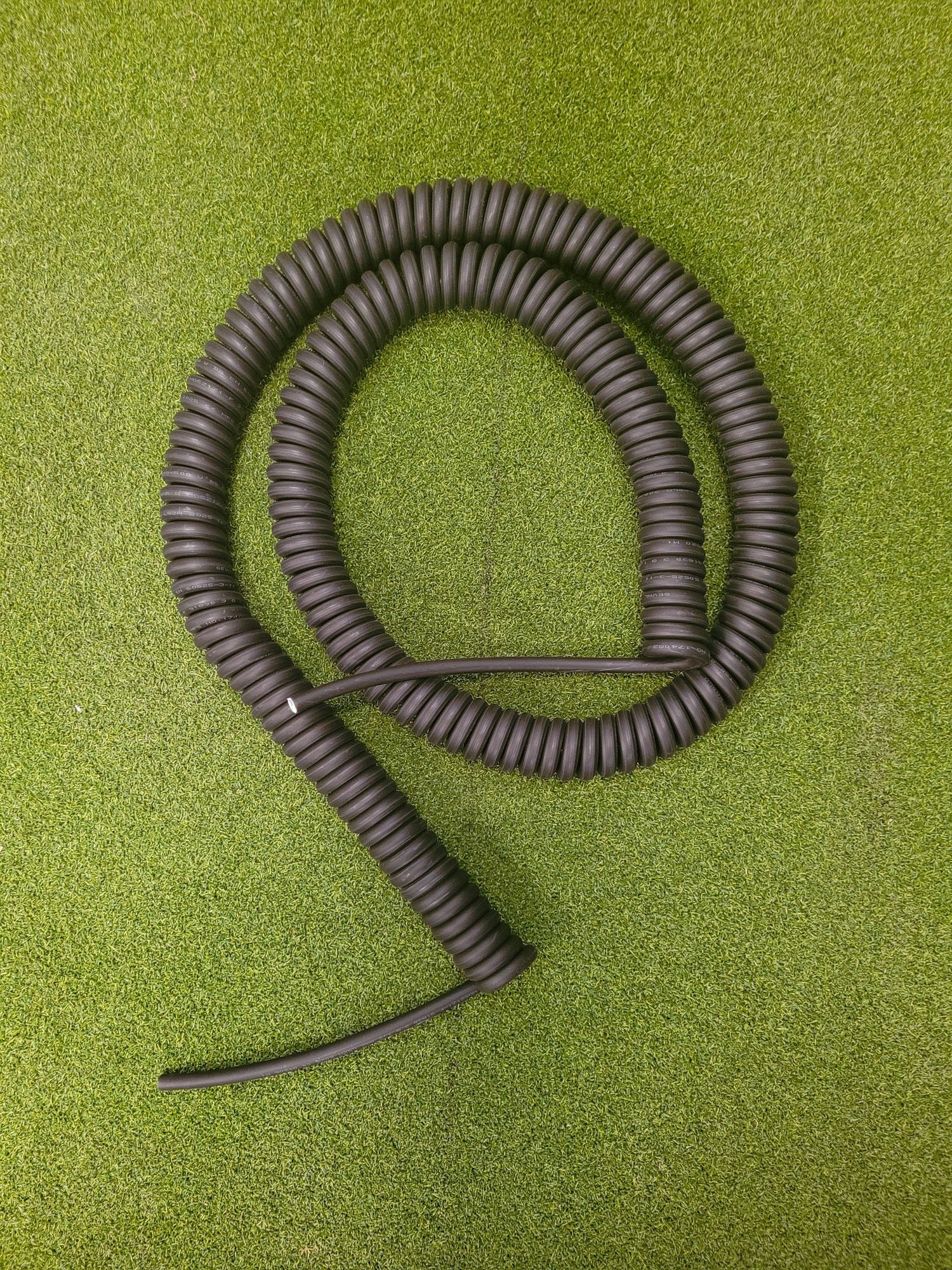 3 Core 1.5sqmm Coiled Black LSZH Cable