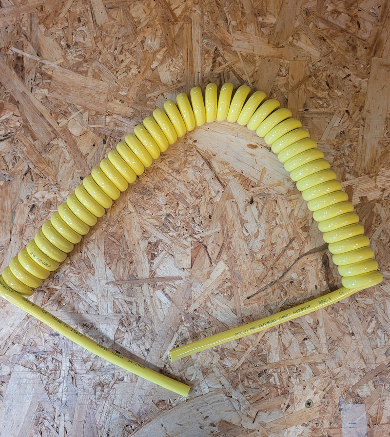 3 Core 2.5sqmm Coiled Yellow PUR Power Cable