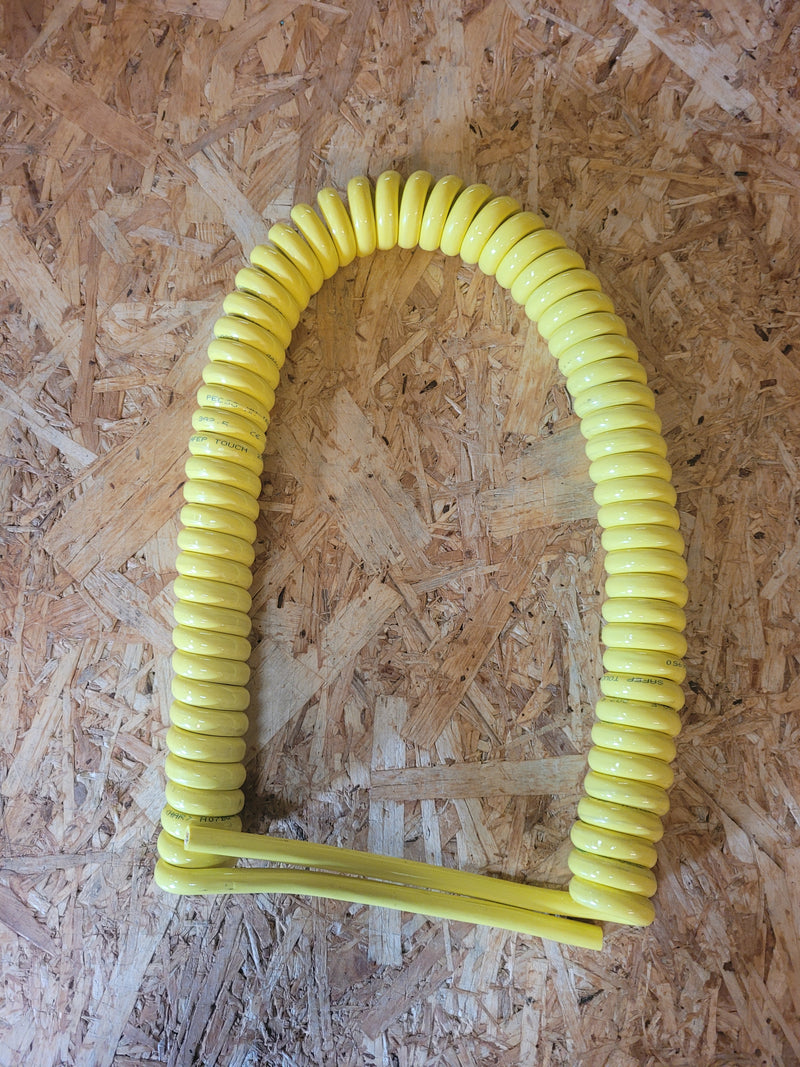3 Core 2.5sqmm Coiled Yellow PUR Power Cable