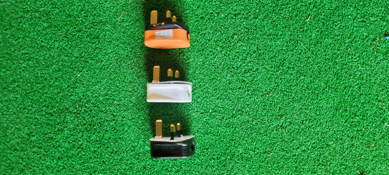 3 Pin UK Rewireable Plug 5A (Available in Black/White/Orange)