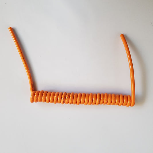 3 Core 2.5sqmm Coiled Orange PUR Power Cable