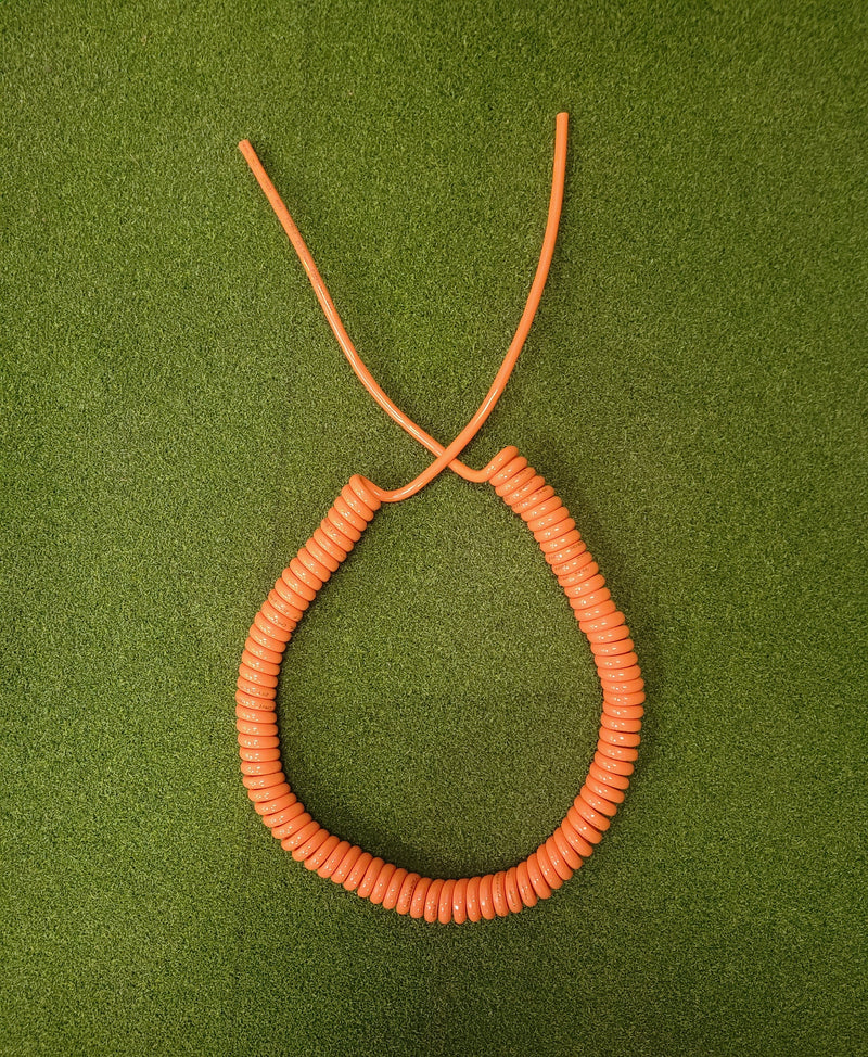 2 Core 1.5sqmm Coiled Orange PUR Power Cable