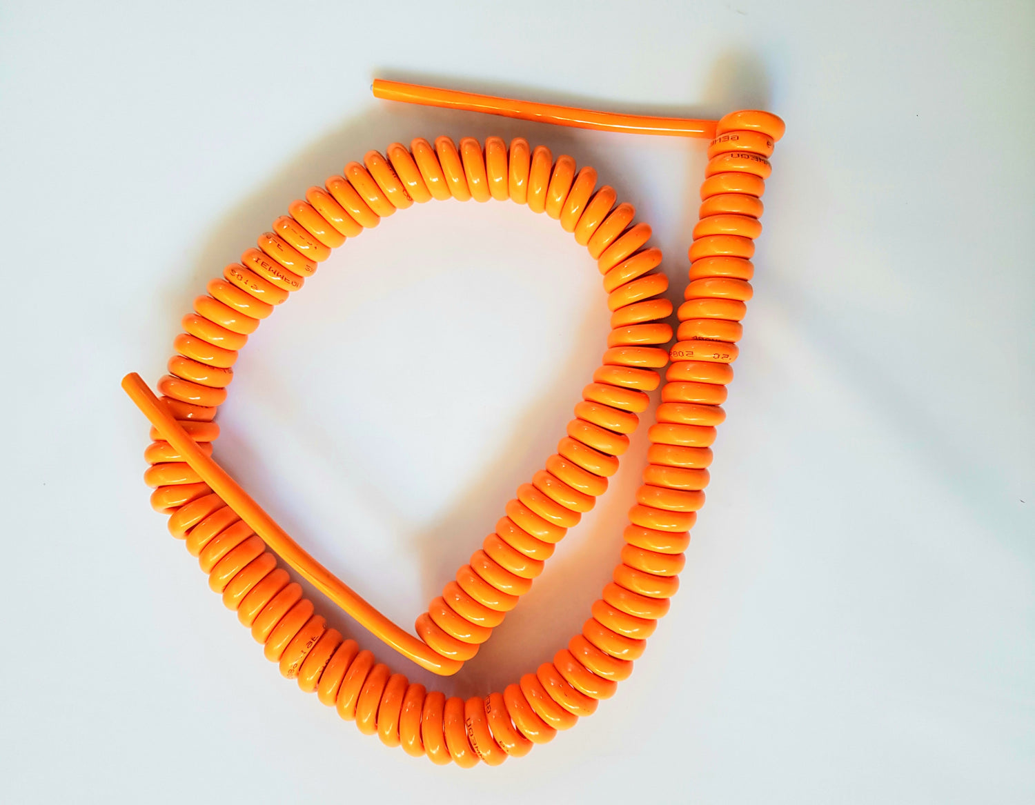 3 Core 2.5sqmm Coiled Orange PUR Power Cable