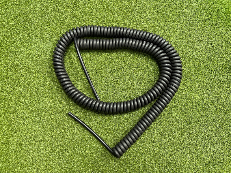 2 Core 2.5sqmm Coiled LSZH Black Power Cable