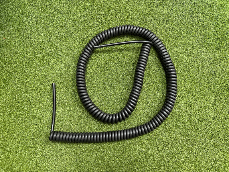 2 Core 2.5sqmm Coiled LSZH Black Power Cable