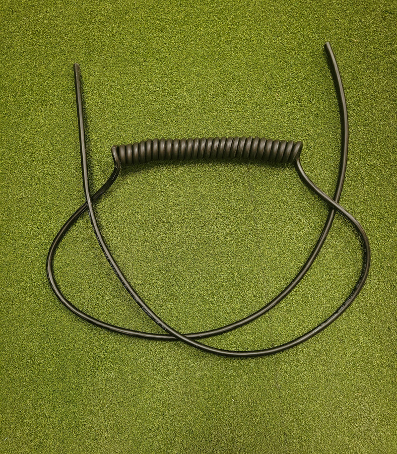 2 Core 2.5sqmm Coiled LSZH Black Power Cable