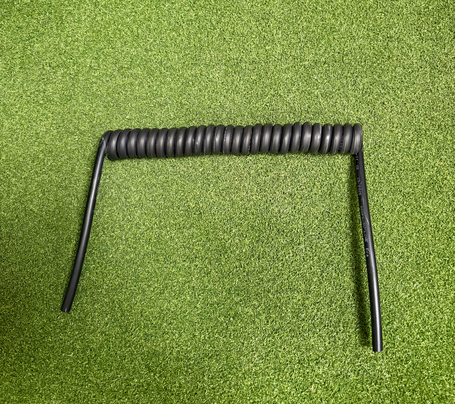 2 Core 2.5sqmm Coiled LSZH Black Power Cable