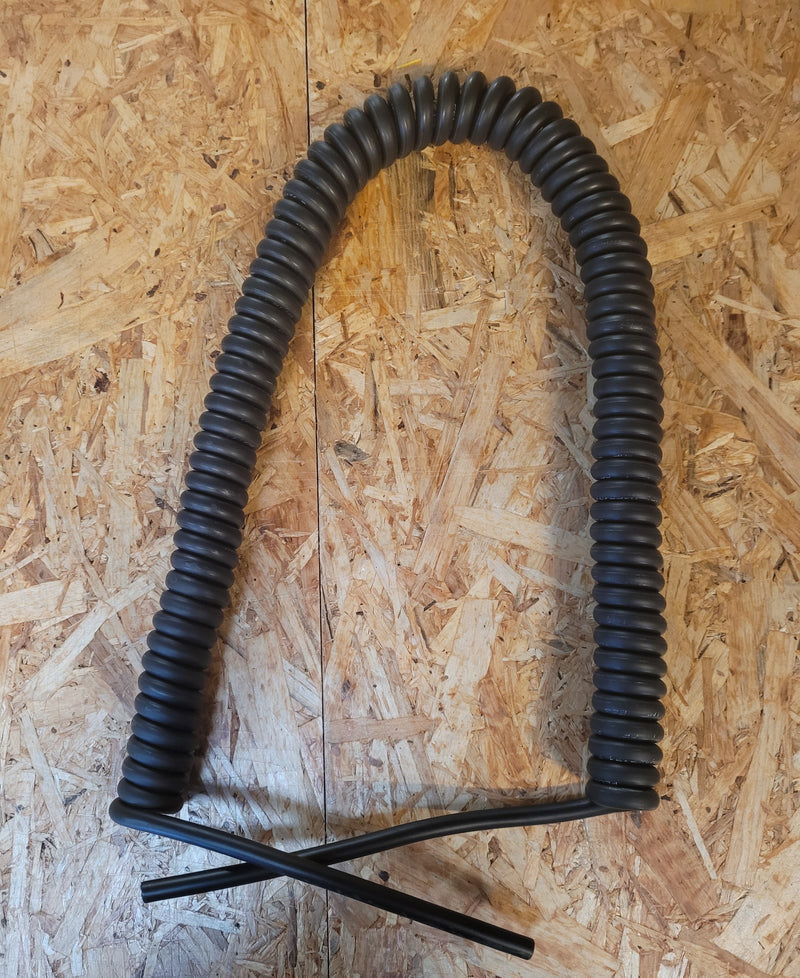 4 Core 2.5sqmm Coiled LSZH Black Power Cable