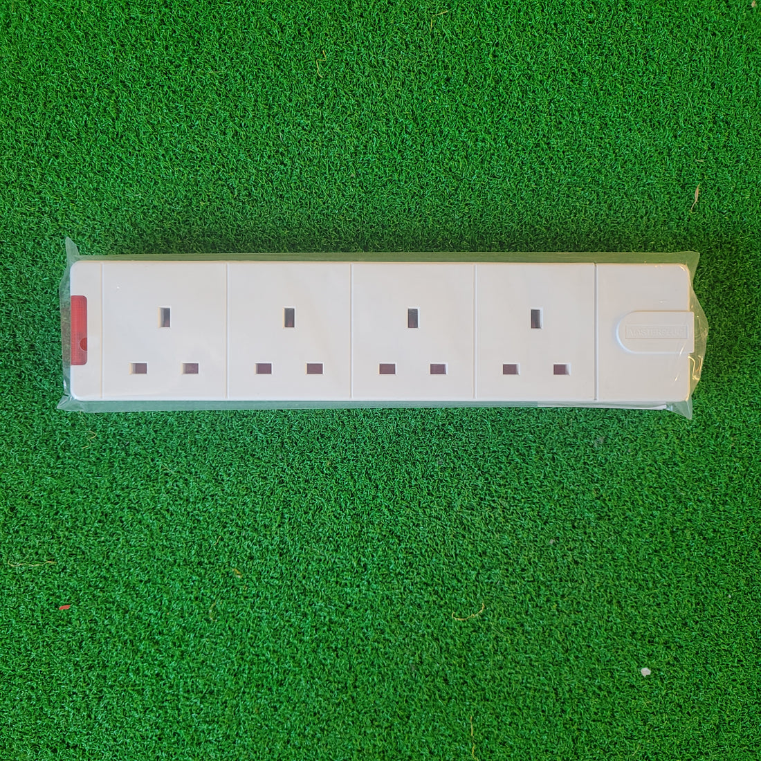 13A 4-Gang Masterplug Unfused Trailing Rewireable Socket – Curly Cable ...