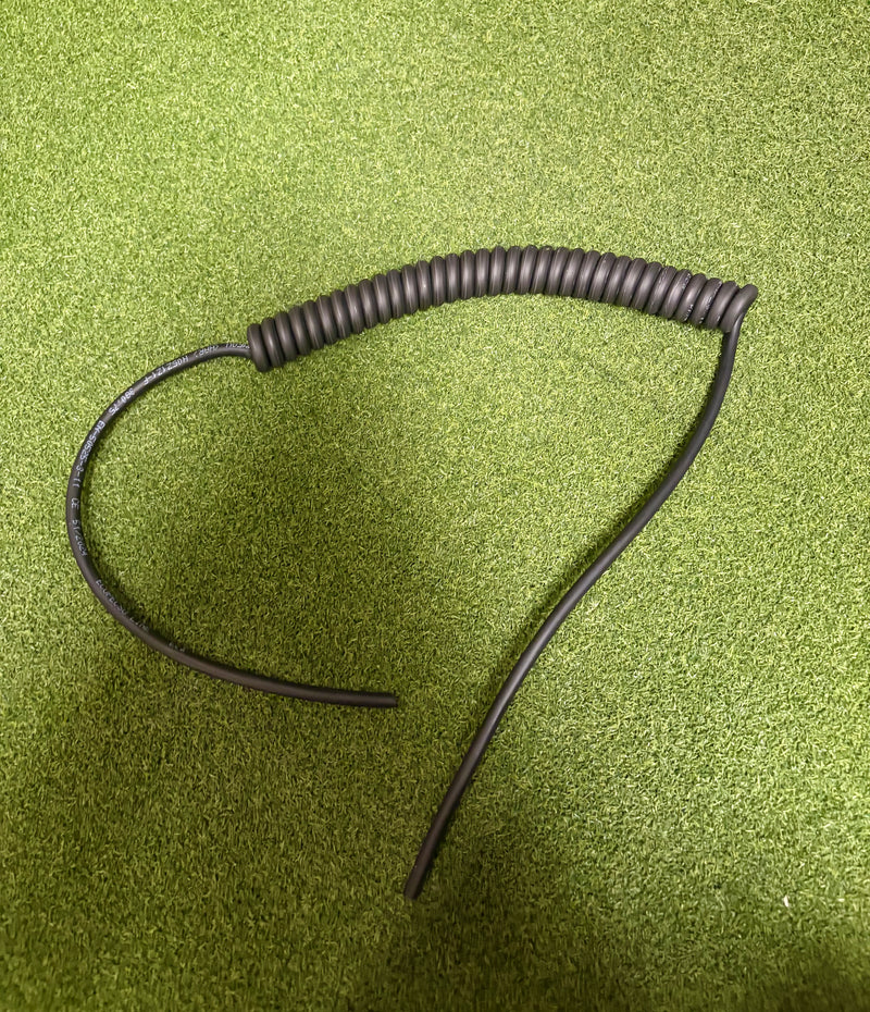 3 Core 0.75sqmm Black Coiled LSZH Power Cable