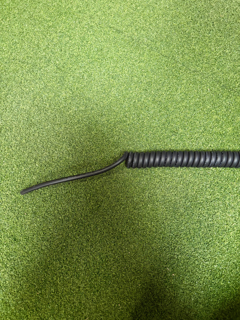 3 Core 1sqmm Coiled Black LSZH Cable