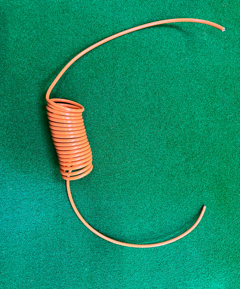 Orange 3 Core 1.5sqmm Hytrel Coiled Cable