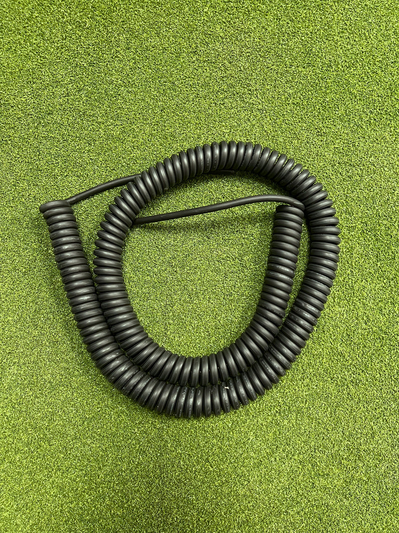 3 Core 1.5sqmm Coiled Black LSZH Cable