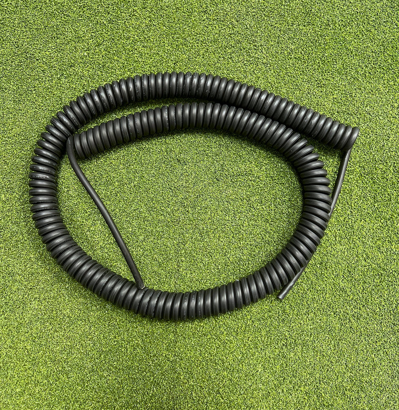 3 Core 1.5sqmm Coiled Black LSZH Cable