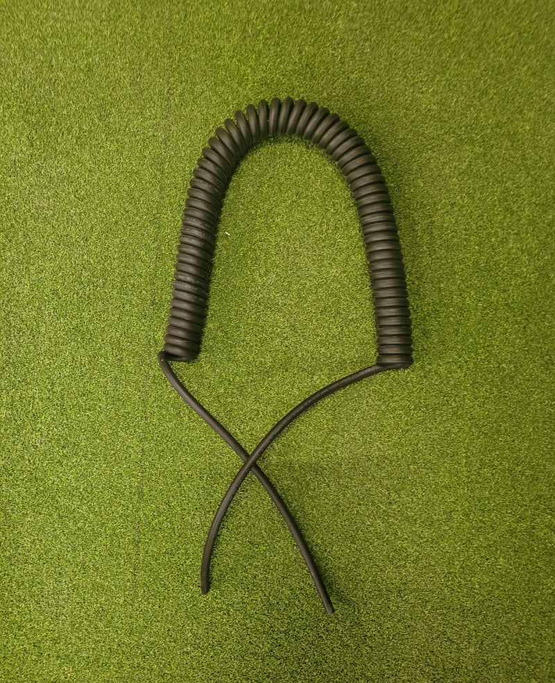 3 Core 1.5sqmm Coiled Black LSZH Cable