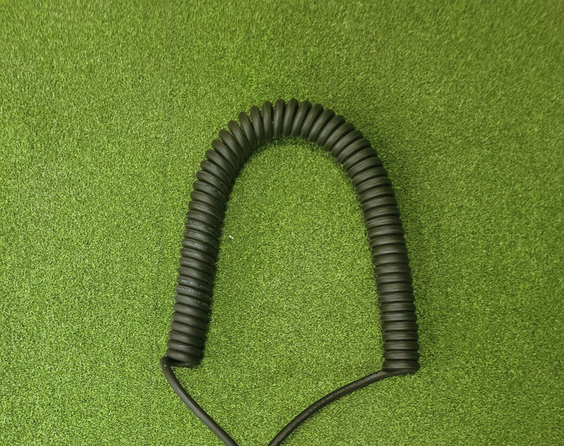 2 Core 1.5sqmm Black Coiled LSZH Power Cable