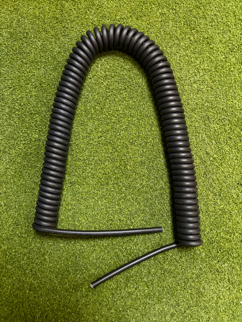 3 Core 1.5sqmm Coiled Black LSZH Cable