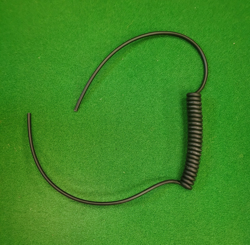 3 Core 2.5sqmm Coiled Black LSZH 16A Power Cable