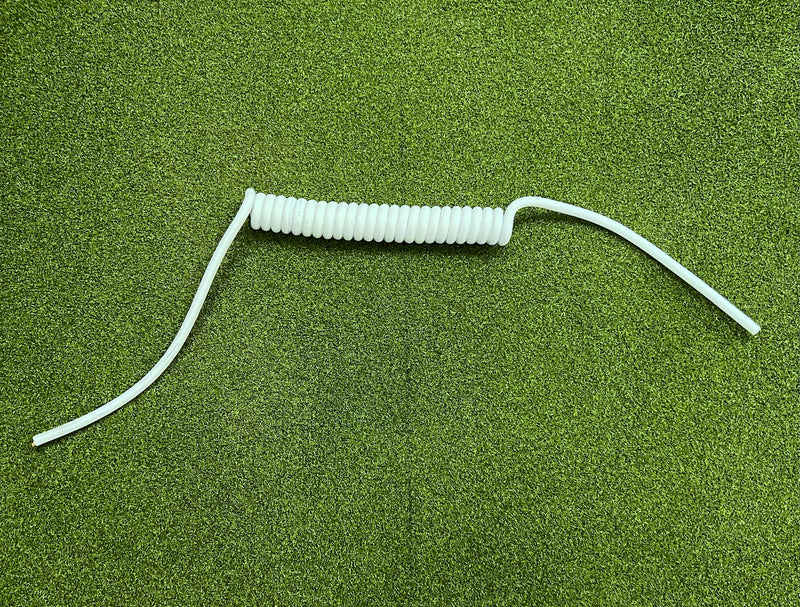 3 Core 2.5sqmm Coiled White LSZH 16amp Power Cable