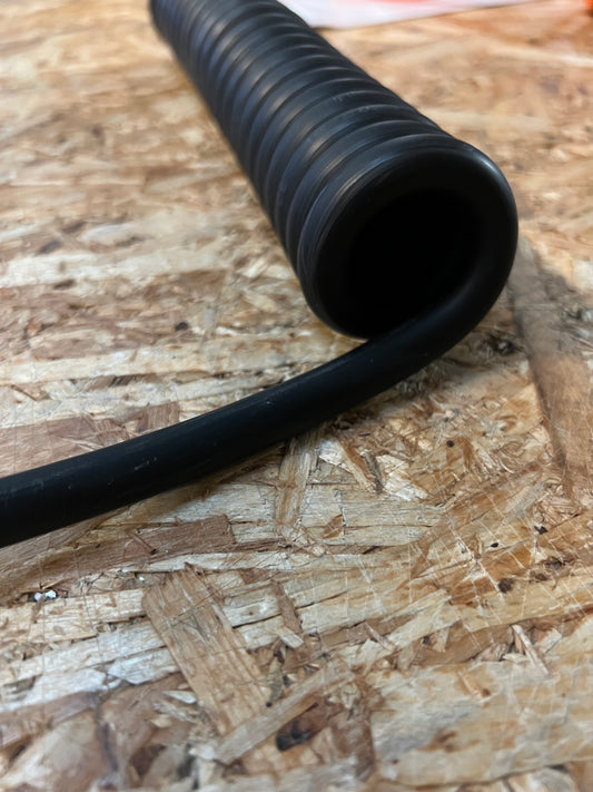 3 Core 4sqmm Black Coiled Power LSZH Cable