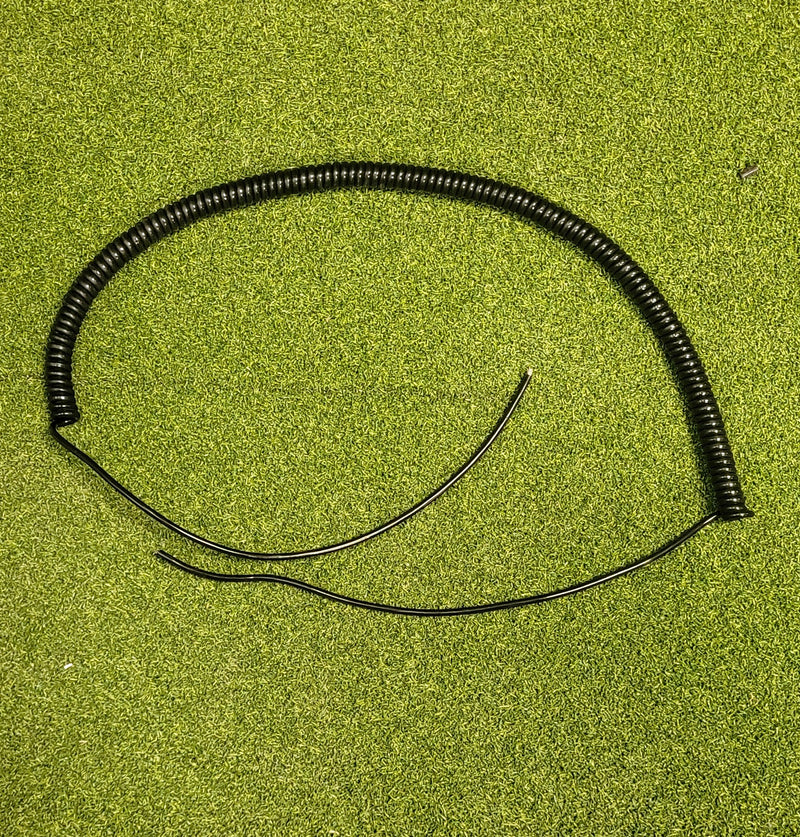 4 Core 0.081sqmm Coiled Black PUR Power/ Data Cable