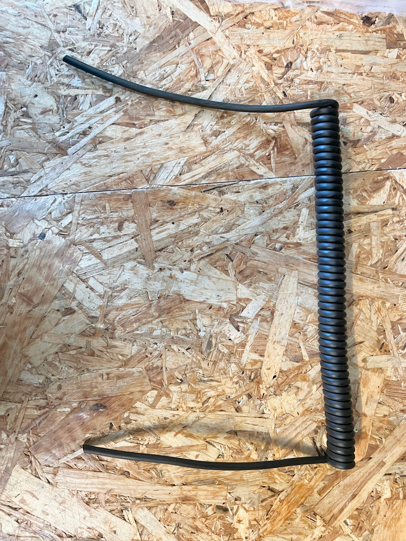 4 Core 0.22sqmm (24awg) Coiled Black PUR Data / Power Cable