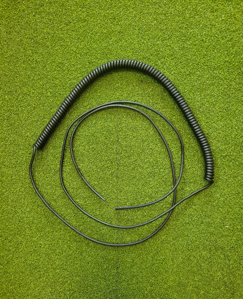 4 Core 0.22sqmm (24awg) Coiled Black PUR Data / Power Cable