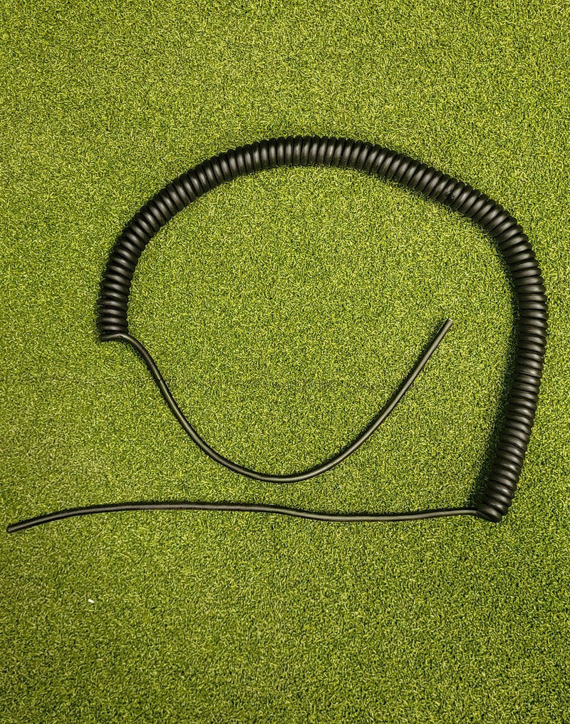 4 Core 0.22sqmm (24awg) Coiled Black PUR Data / Power Cable