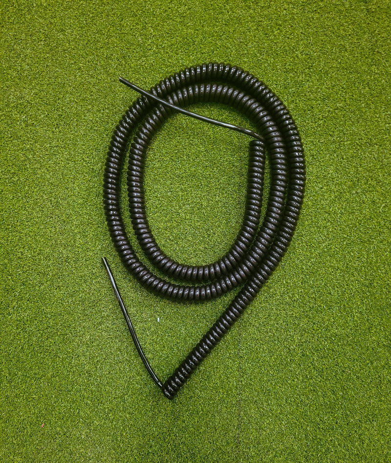4 Core 0.5sqmm, Coiled Black PUR Power/Data Cable