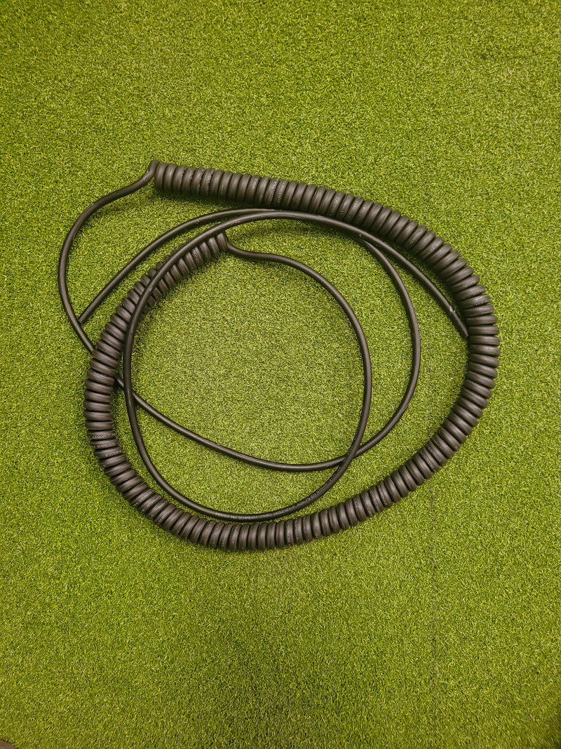 4 Core 0.75sqmm Black Coiled LSZH Power Cable