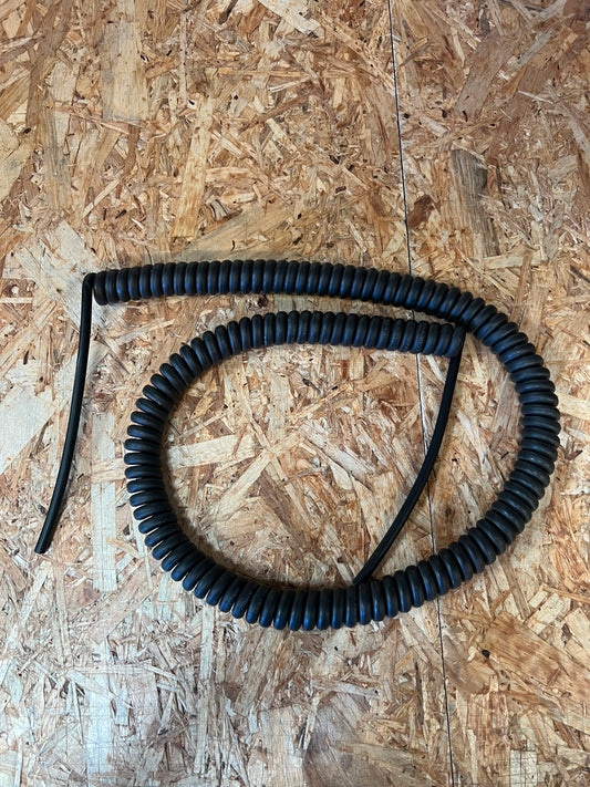 4 CORE 0.75sqmm BLACK COILED LSZH POWER CABLE