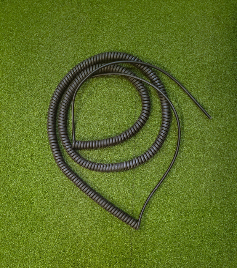 4 Core 0.75sqmm Black Coiled LSZH Power Cable