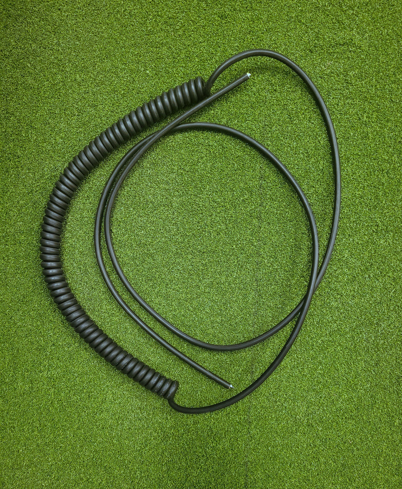 4 Core 0.75sqmm Black Coiled LSZH Power Cable