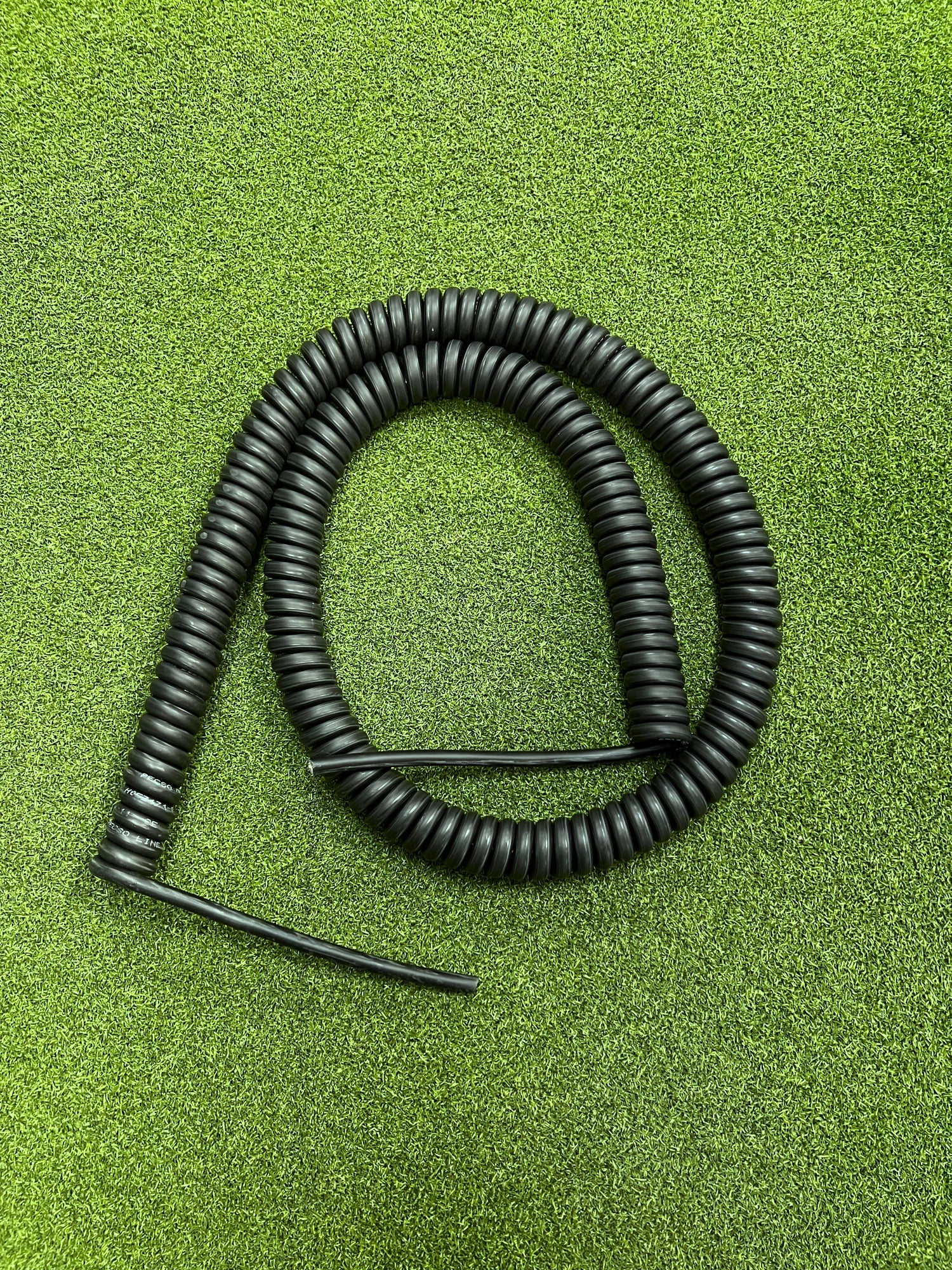 4 Core 1sqmm Coiled Black LSZH Cable