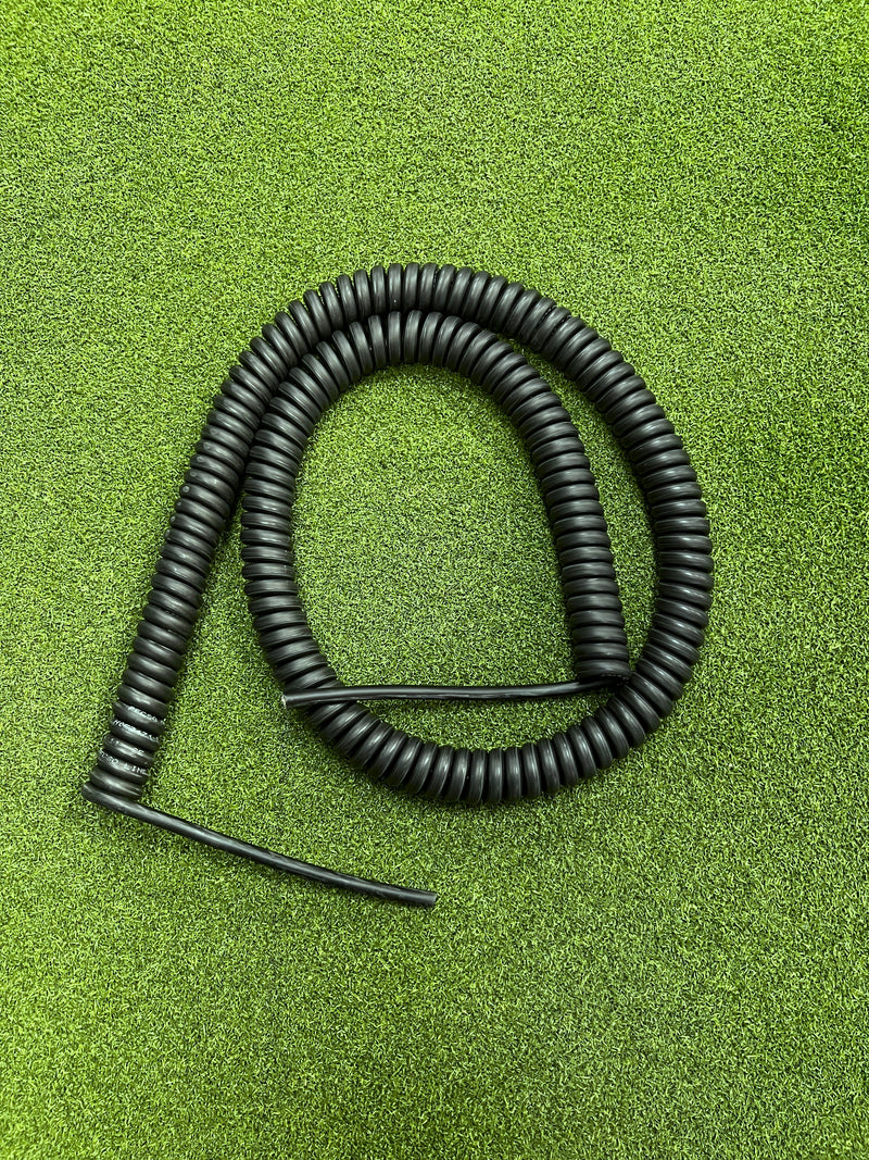 4 Core 1sqmm Coiled Black LSZH Cable