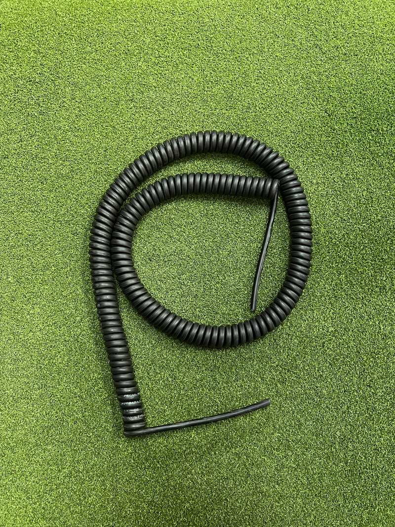 4 Core 1sqmm Coiled Black LSZH Cable