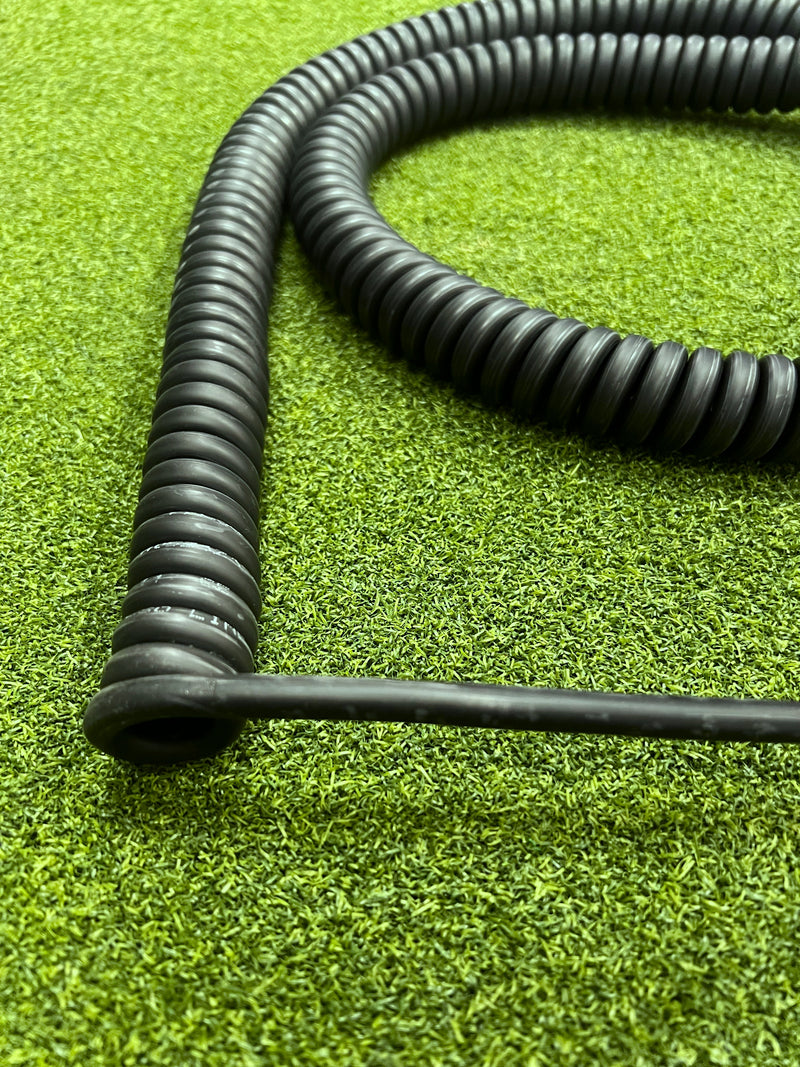 4 Core 1sqmm Coiled Black LSZH Cable