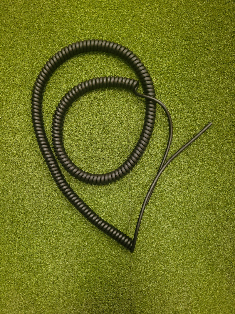 5 Core 0.5sqmm, Coiled Black PUR Data/Power Cable