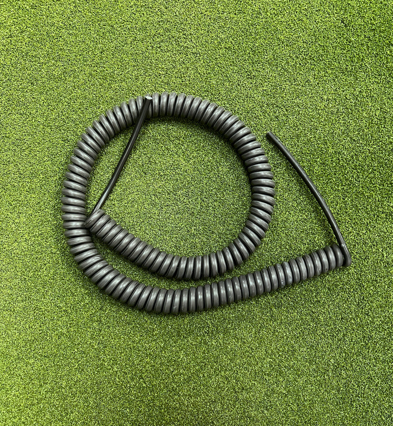 5 Core 1sqmm Black LSZH Coiled Cable