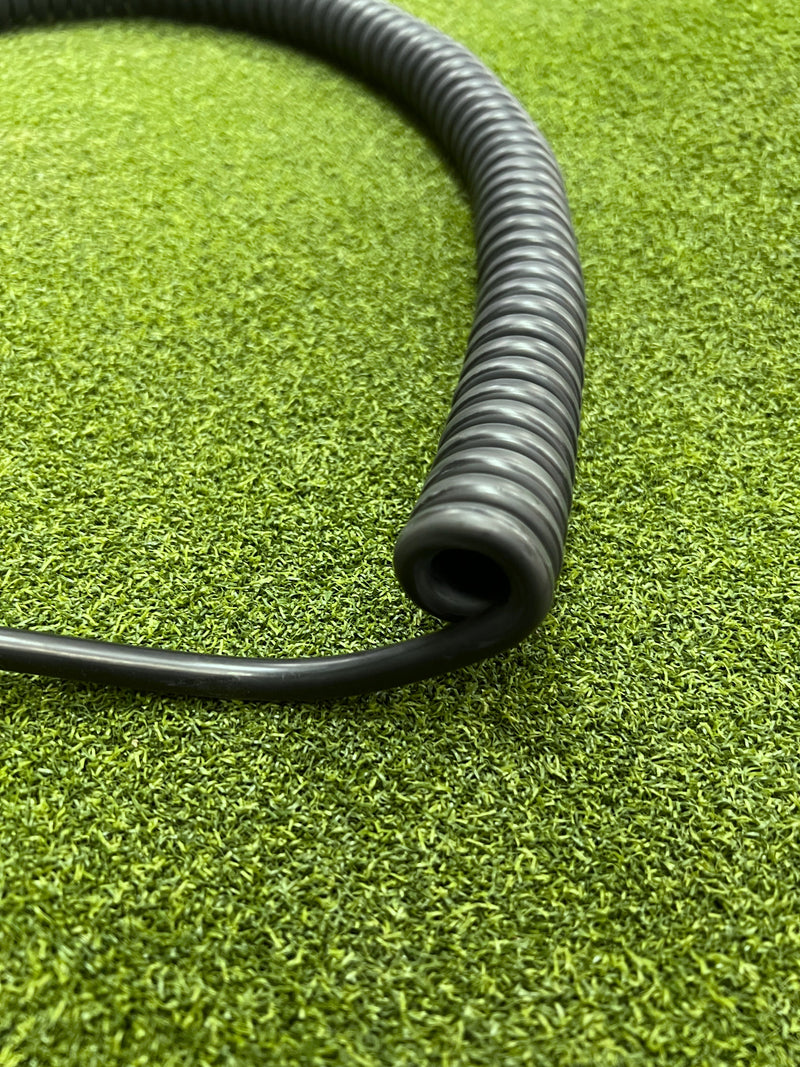 5 Core 1sqmm Black LSZH Coiled Cable