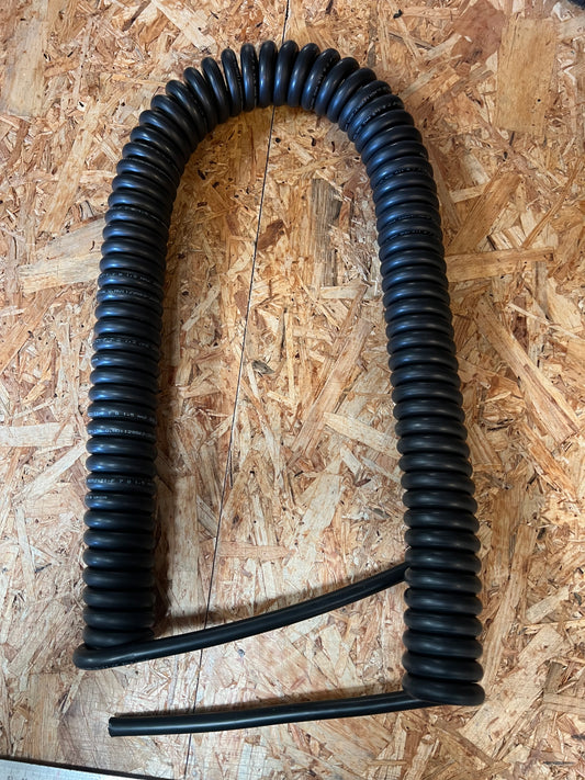 7 CORE 1.5sqmm COILED BLACK LSZH CABLE