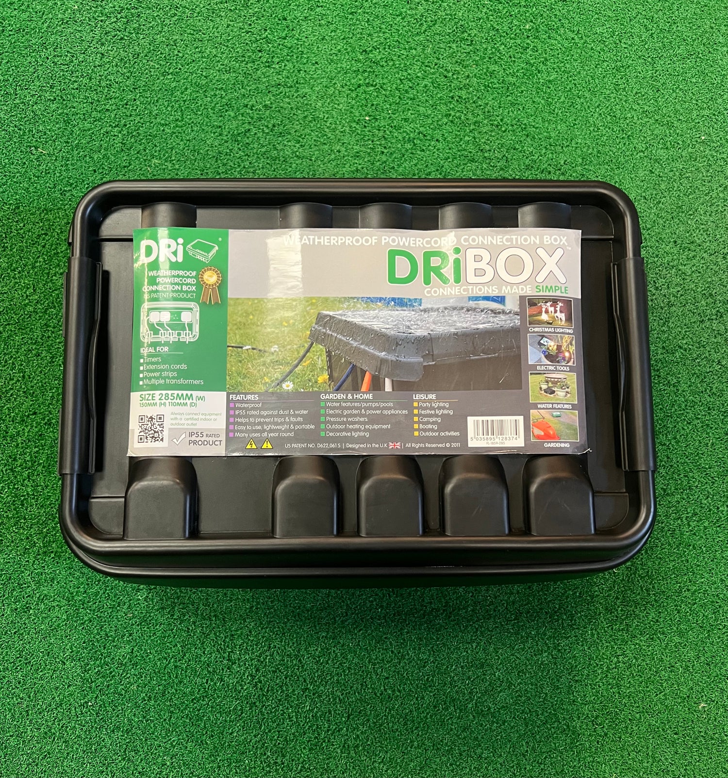 DRiBOX Weatherproof Power Cord Connection Box