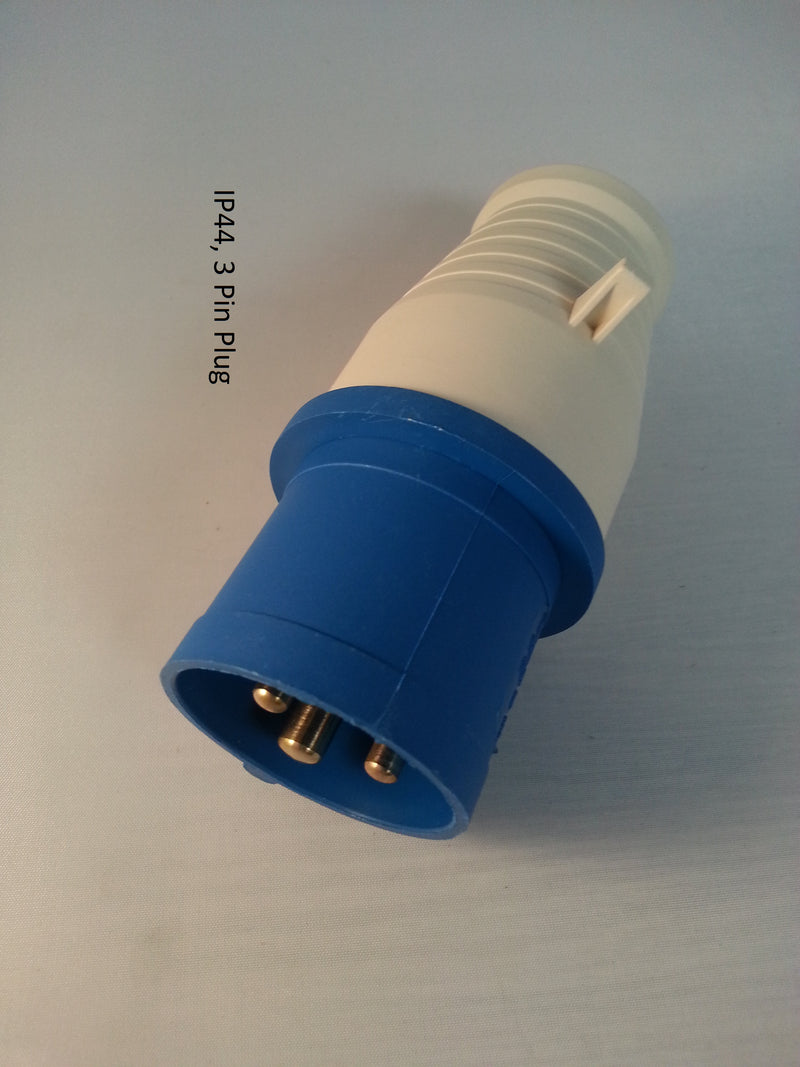 Outdoor Extension Lead with an IP44 Plug and a Single Socket.